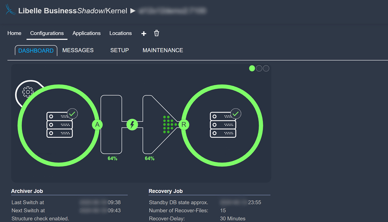 screenshot of Libelle BusinessShadow